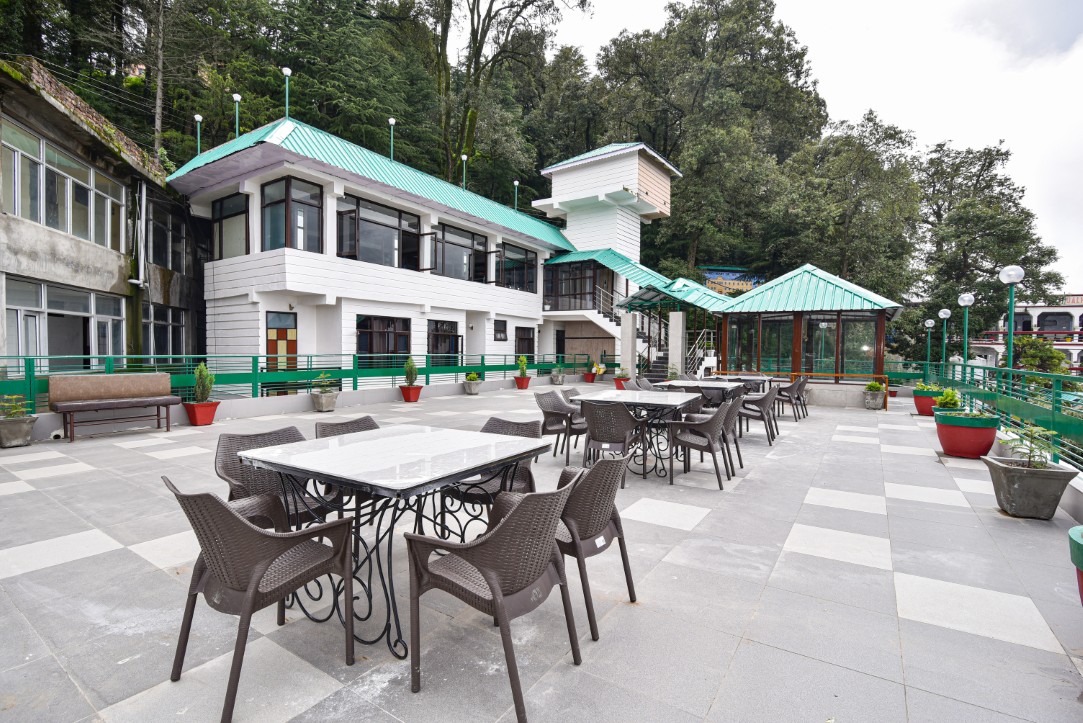 Hotel interior with view